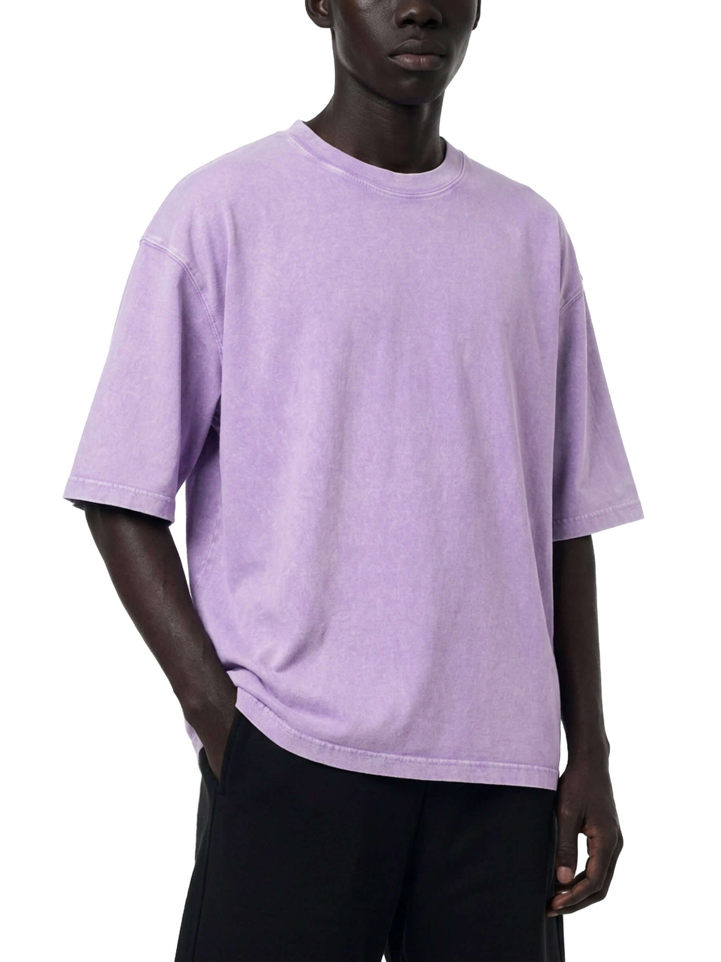 unisex boxy tee Mineral Wash Boxy Cotton T-Shirt