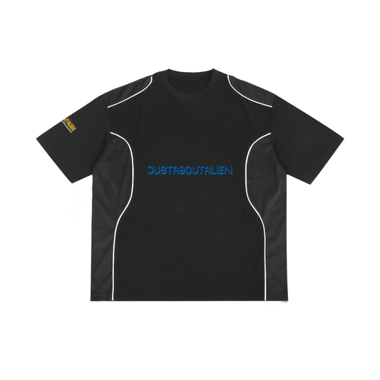 Contrast Piped Panel T-Shirt