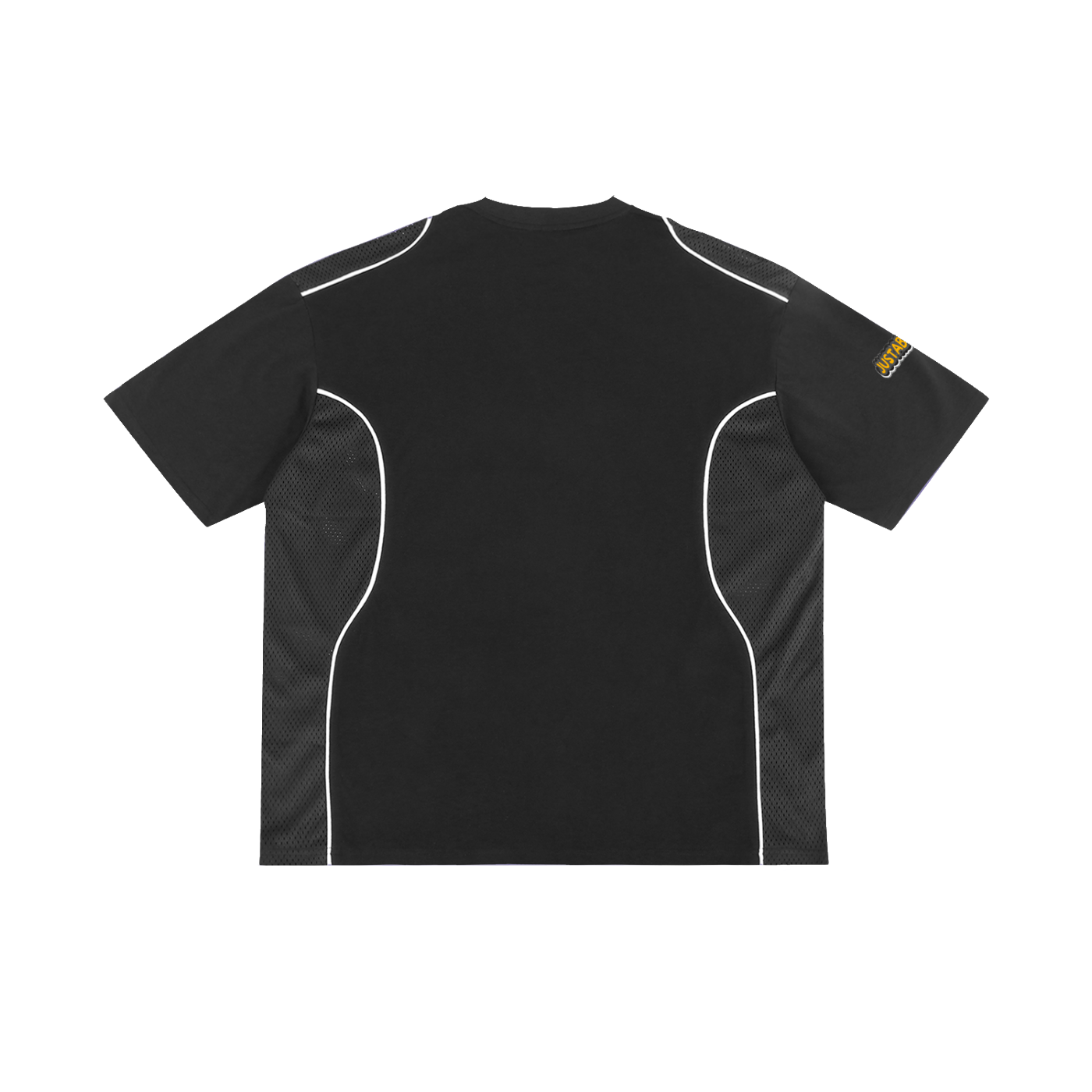 Contrast Piped Panel T-Shirt