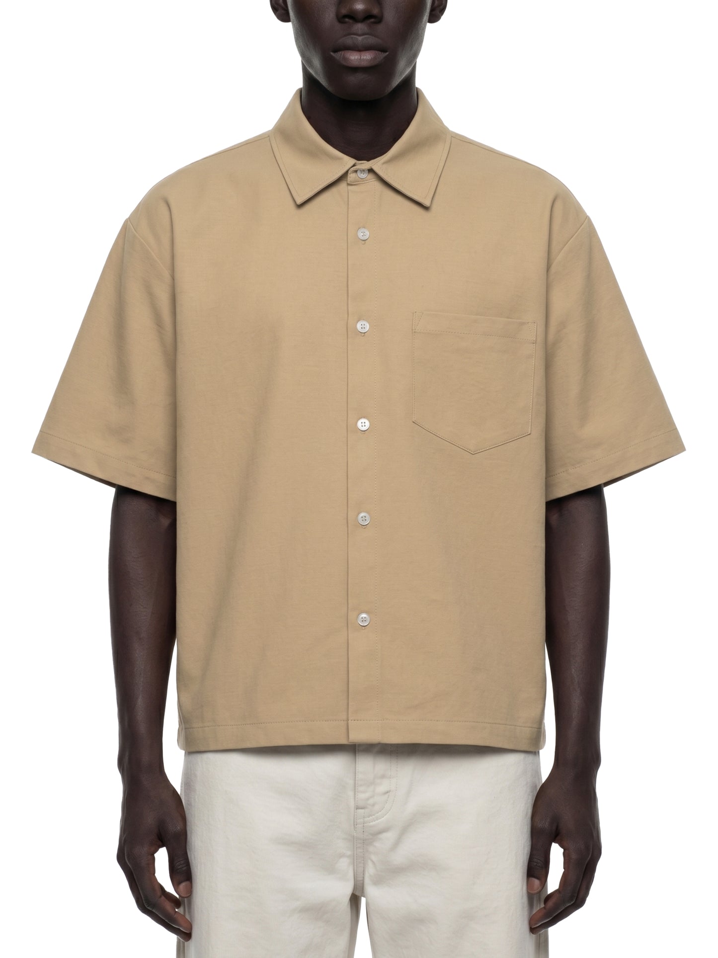 Unisex Boxy Heavyweight Short Sleeve Shirt